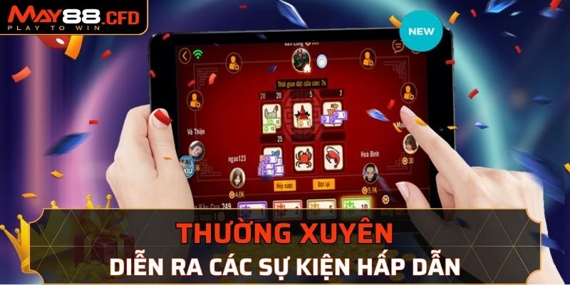 Thường xuyên diễn ra các sự kiện, chương trình ưu đãi hấp dẫn