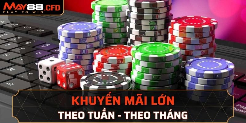 Chương trình khuyến mãi May88 nhiều đợt trong năm